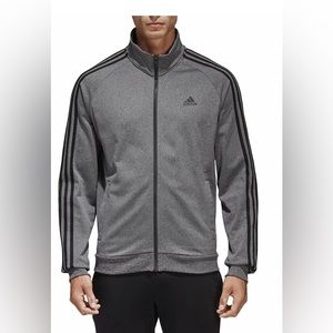 Adidas Mens Essentials 3-Stripe Tricot Tracktop jacket hoodie zip